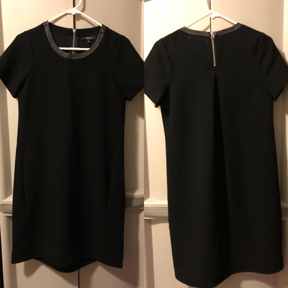 Madewell black dress.